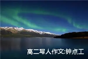 高二写人作文:钟点工阿姨（二）
