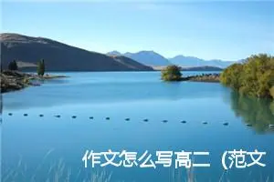 作文怎么写高二（范文6篇）