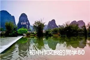 初中作文我的同学800字左右_中考命题作文