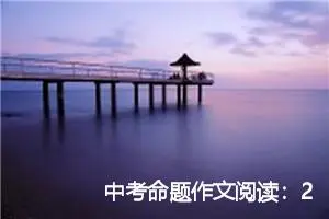 中考命题作文阅读：2019年湖南邵阳中考作文范文_作文2700字_中考命题作文