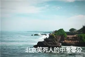 北京笑死人的中考零分作文赏析_作文2600字_中考零分作文