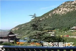 思念话题作文