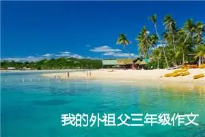 我的外祖父三年级作文