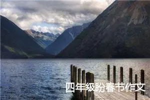 四年级盼春节作文