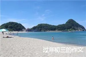 过年初三的作文
