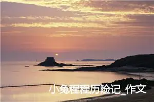 小兔程程历险记_作文1100字_小学生童话作文