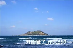 开始懂了_作文350字_高中作文范文