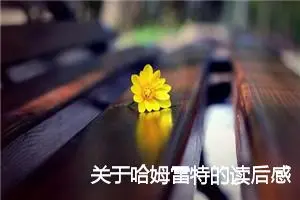 关于哈姆雷特的读后感600字范文_高中读后感