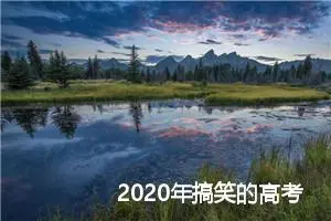 2020年搞笑的高考零分作文：敢于创新_高考零分作文