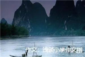 作文：浅谈小学作文指导