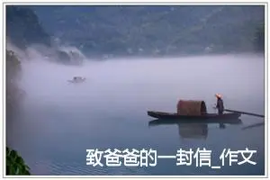 致爸爸的一封信_作文450字_小学写信作文