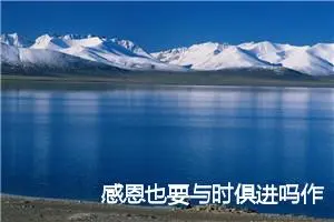 感恩也要与时俱进吗作文800字_初三作文