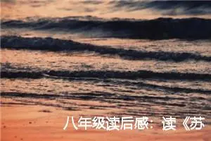 八年级读后感：读《苏菲的世界》后的感想_作文2700字_初中读后感作文