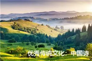优秀传统文化：中国诗词你最美作文900字