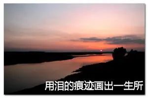 用泪的痕迹画出一生所爱_作文1000字_高中作文范文