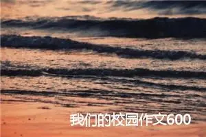 我们的校园作文600字