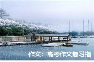 作文：高考作文复习指导之一（审题篇）