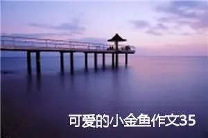 可爱的小金鱼作文350字_小学二年级作文
