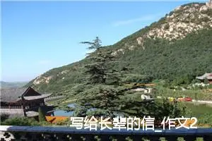 写给长辈的信_作文250字_小学书信作文