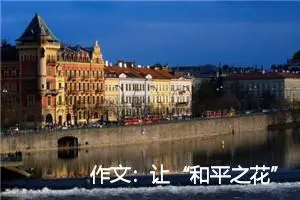 作文：让“和平之花”陪伴