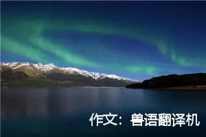 作文：兽语翻译机