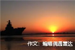 作文：蝙蝠偶遇雷达