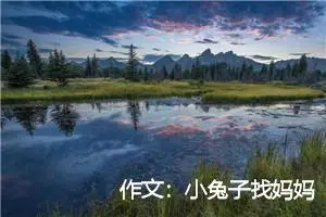 作文：小兔子找妈妈
