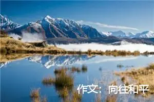 作文：向往和平