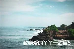 致亲爱的丫丫一封信500字_小学写信作文