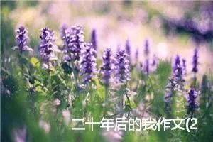 二十年后的我作文(2篇)_小学写信作文