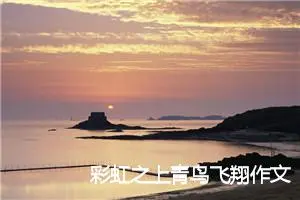 彩虹之上青鸟飞翔作文600字_初二作文