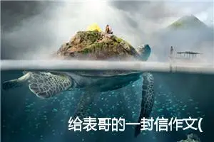 给表哥的一封信作文(2篇)_小学写信作文