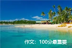 作文：100分最重要吗