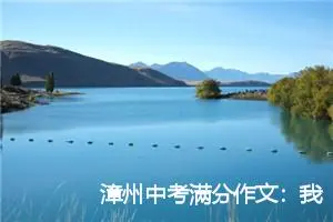 漳州中考满分作文：我的颜色_中考满分作文