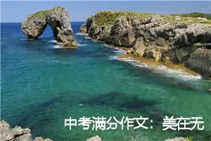 中考满分作文：美在无声处_作文1200字_中考作文