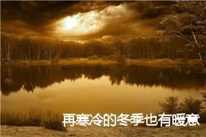 再寒冷的冬季也有暖意作文_作文1050字_初三作文