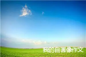 我的自画像作文