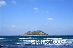 成长作文1000字