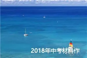 2018年中考材料作文：跨越沟壑_作文650字_中考材料作文