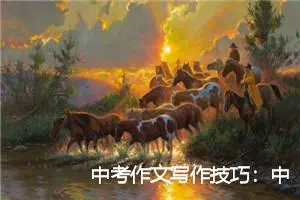 中考作文写作技巧：中考语文作文开头技巧_作文800字_中考作文
