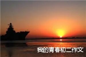 我的青春初二作文