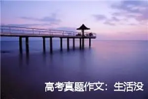 高考真题作文：生活没有如果_作文950字_高考作文