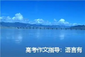 高考作文指导：语言有文采_作文450字_高考作文指导