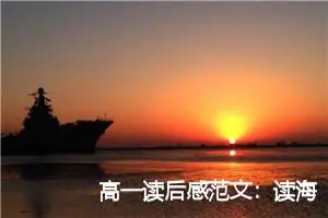 高一读后感范文：读海狼有感500字_高中读后感