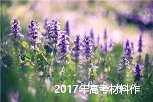 2017年高考材料作文：心如止水，青春不朽_作文1000字_高考材料作文