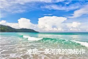 发现一条河流的隐秘作文800字_高三作文