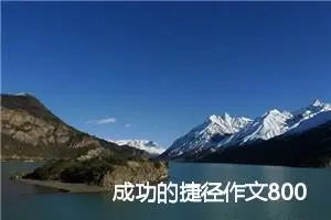 成功的捷径作文800字_高三作文