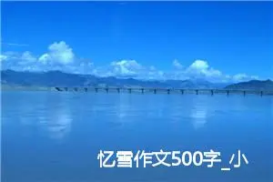 忆雪作文500字_小学二年级作文