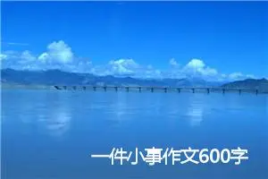 一件小事作文600字