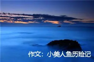 作文：小美人鱼历险记１１